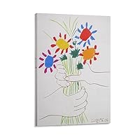 ピカソ　アートフレーム　『花束を持つ手』  縦74cm横57cm 41VfeWdZyKL._SS200_.jpg